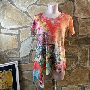 Inoah Women’s Artistic Print Top